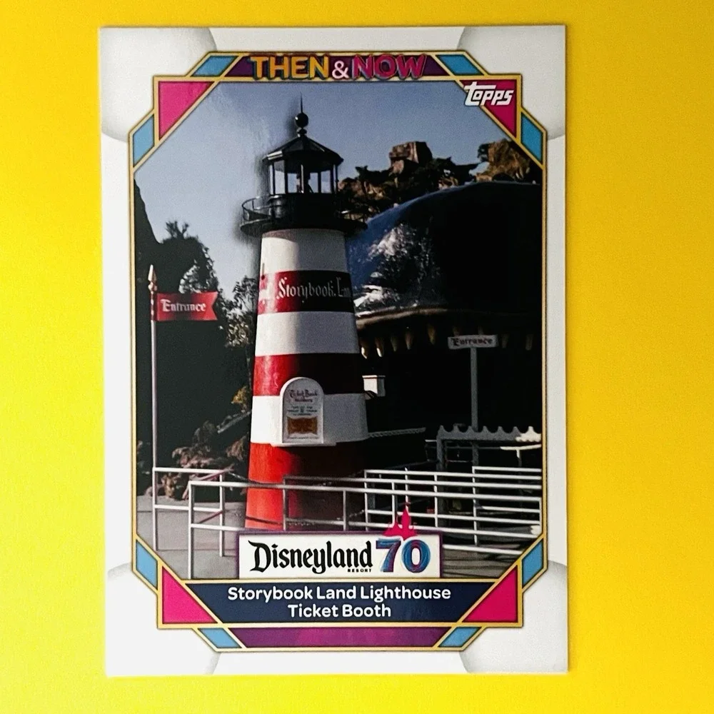 2025 Topps Disneyland 70th Storybook Land Lighthouse Ticket Booth #32